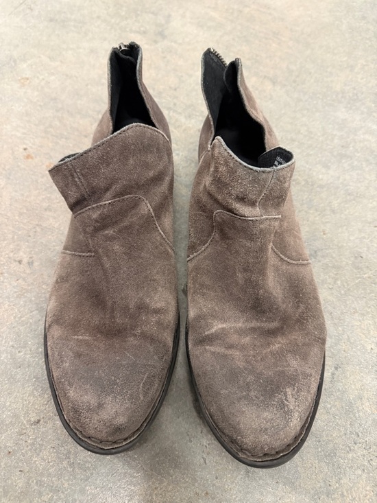Born Shoes - Born Brown Suede Ankle Booties
